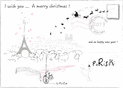 No&euml;l romantique sous la Tour Eiffel
